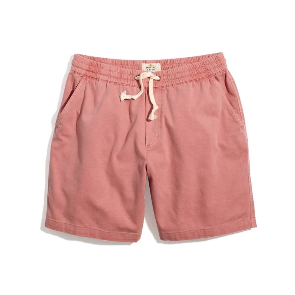 Marine Layer Saturday Canvas Short Bruschetta 5" inseam